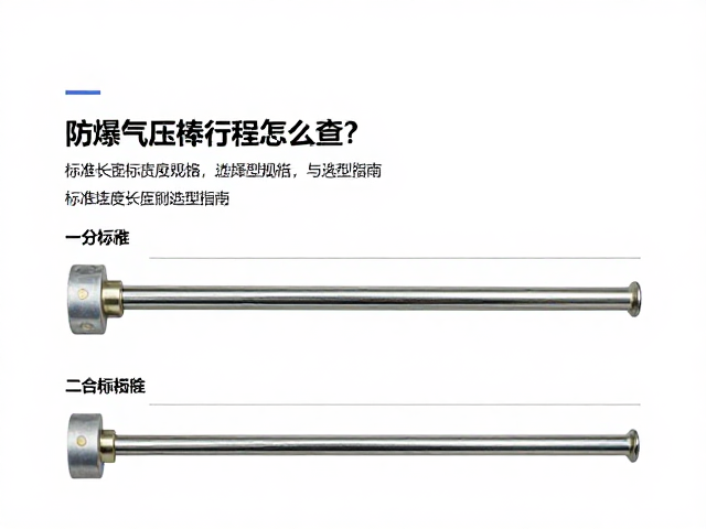 防爆气压棒行程怎么查?标准长度规格与选型指南