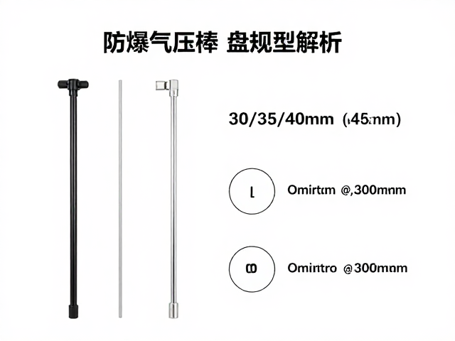 防爆气压棒与防爆盘规格解析,30/35/40mm直径选型指南