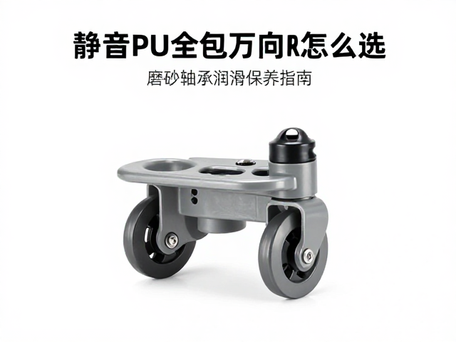 静音PU全包万向轮怎么选？磨砂质感与轴承润滑保养指南