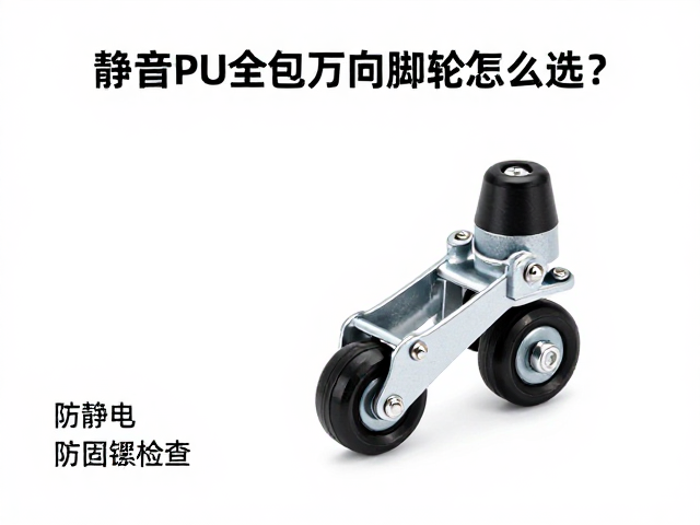 静音PU全包万向脚轮怎么选?防静电,紧固螺丝检查全攻略