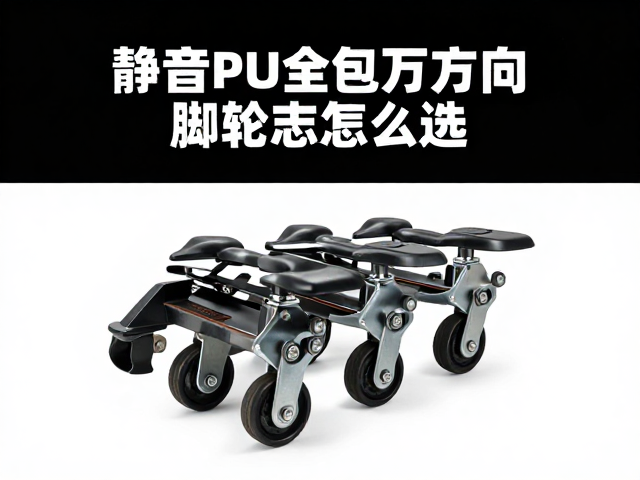 静音PU全包万向脚轮怎么选?防静电,紧固螺丝检查全攻略