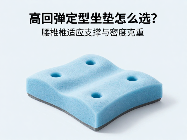 高回弹定型坐垫海绵怎么选?看腰椎自适应支撑与密度克重