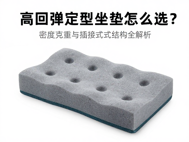 高回弹定型坐垫海绵怎么选？密度克重与插接式结构全解析