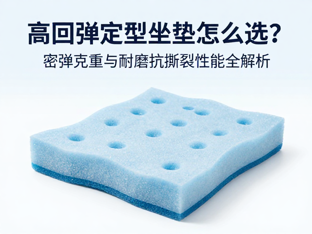高回弹定型坐垫海绵怎么选?密度克重与耐磨抗撕裂性能全解析