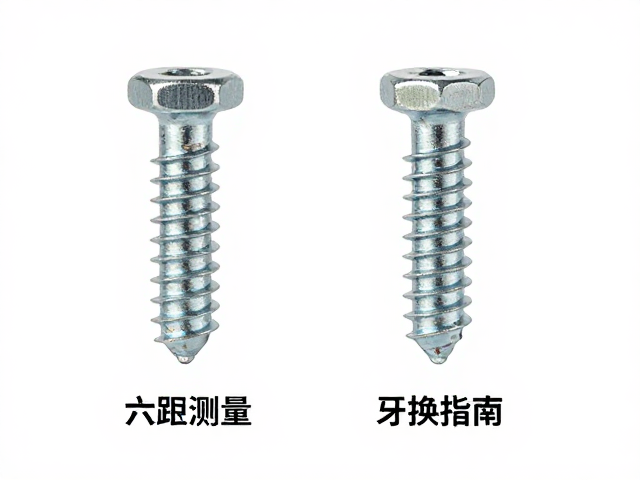内六角圆柱紧固螺丝牙距测量与损坏件替换指南