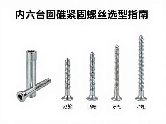 内六角圆柱紧固螺丝选型指南,尼龙工程塑料与牙距匹配全解析