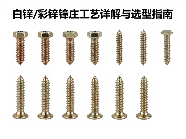 铜合金内六角圆柱头螺丝规格,白锌/彩锌镀锌工艺详解与选型指南