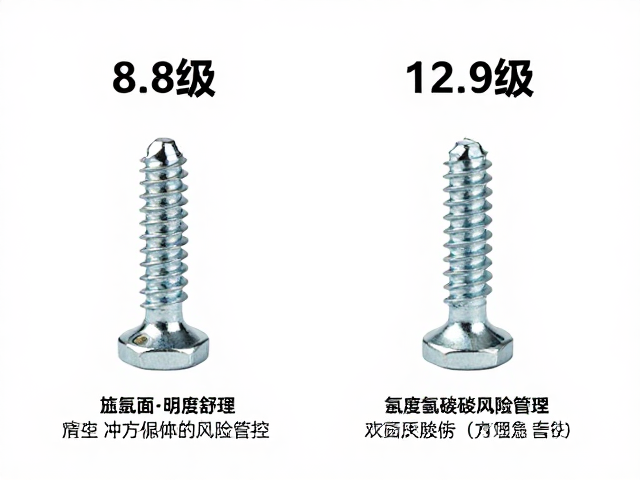 内六角圆柱紧固螺丝8.8级与12.9级硬度等级详解及选型指南