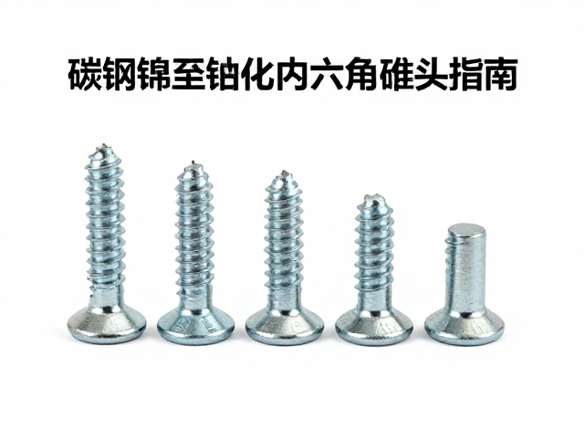 碳钢镀锌钝化内六角圆柱头螺丝规格参数与选型指南