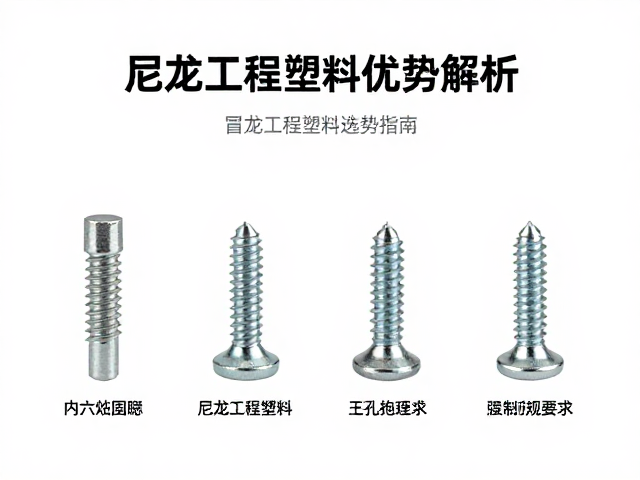 内六角圆柱紧固螺丝与盲孔螺丝选型指南,尼龙工程塑料优势解析