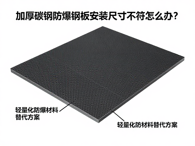 加厚碳钢防爆钢板安装尺寸不符怎么办?轻量化防爆材料替代方案
