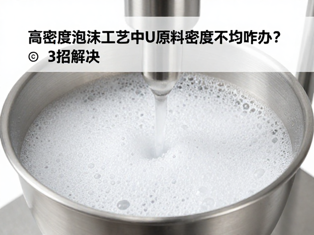 高密度冷泡发泡工艺中PU原料密度不均咋办?3招解决