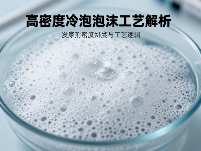 高密度冷泡发泡工艺解析,发泡剂与密度梯度如何提升材料性能?