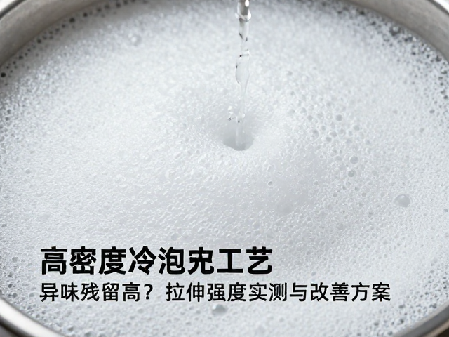 高密度冷泡发泡工艺异味残留高?拉伸强度实测与改善方案
