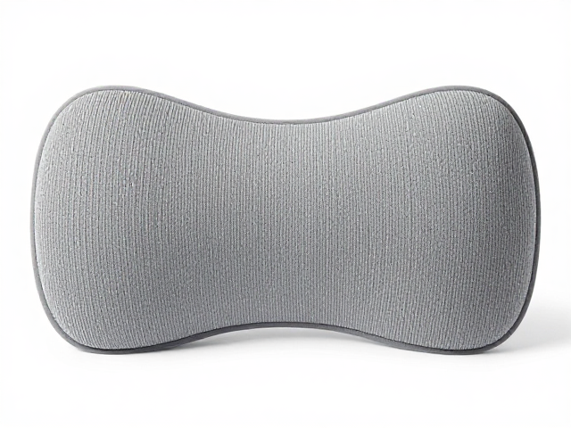 经编针织腰枕外层采用耐磨PU压纹工艺,高弹耐用不塌陷