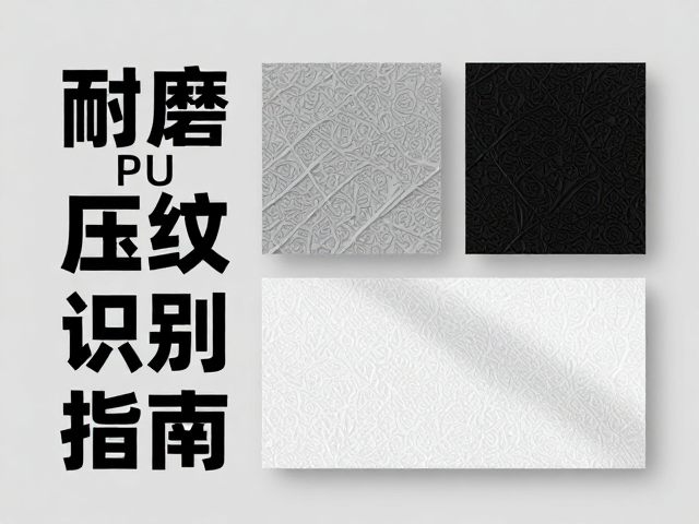 耐磨PU压纹工艺解析，经典黑白灰面料成分识别指南