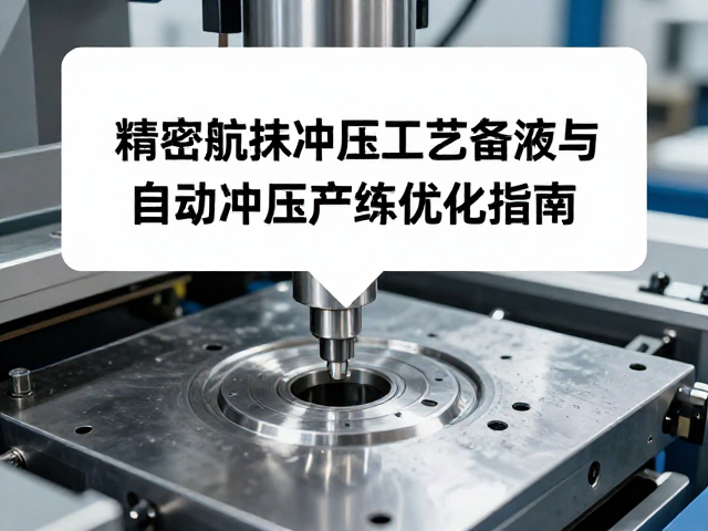 精密数控冲压工艺中的润滑油选择与自动冲压生产线优化指南