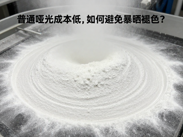 静电粉末喷涂工艺解析,普通哑光成本低,如何避免暴晒褪色?