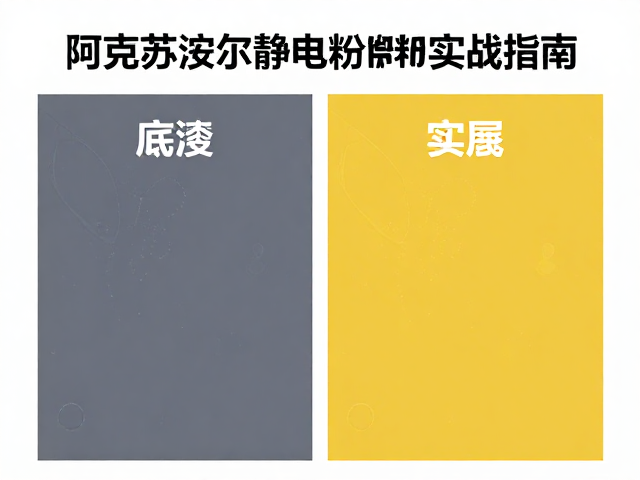 阿克苏诺贝尔静电粉末喷涂，底色与面漆搭配实战指南