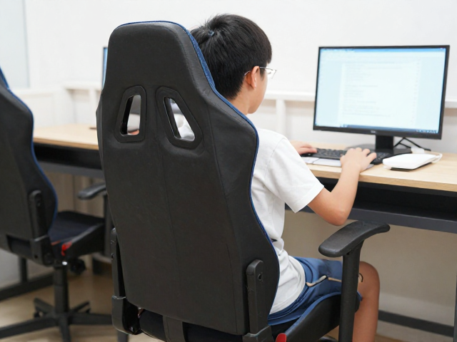 电竞联名款儿童椅坐深调节实测,中小学上网课防近视,溢价值得吗?