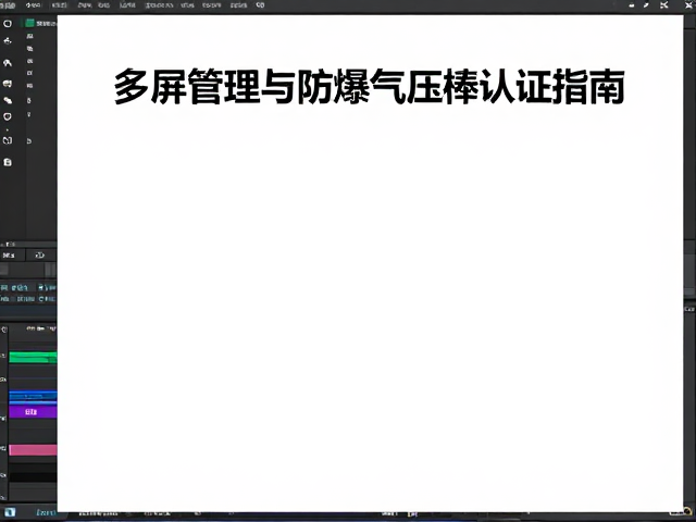 短视频剪辑师必看，多屏素材管理与防爆气压棒认证指南