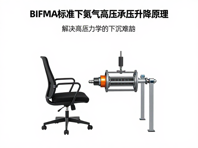 BIFMA标准下氮气高压承压升降原理,解决办公椅自动下沉难题