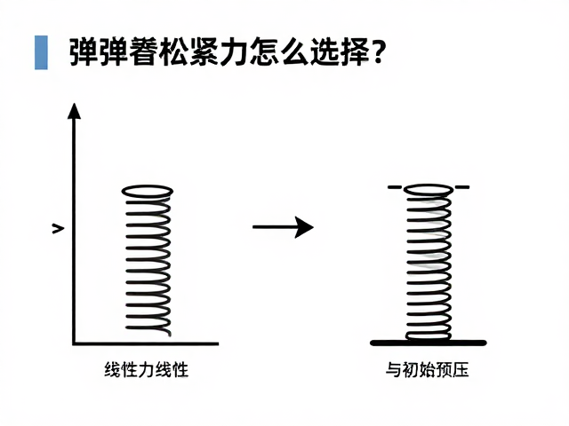 弹簧松紧力怎么选?根据体重与功能偏好,精准调控弹力适配