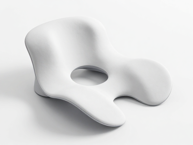 Head Rest弧形曲面托举，3D/4D调节支架，缓冲释压护颈新体验