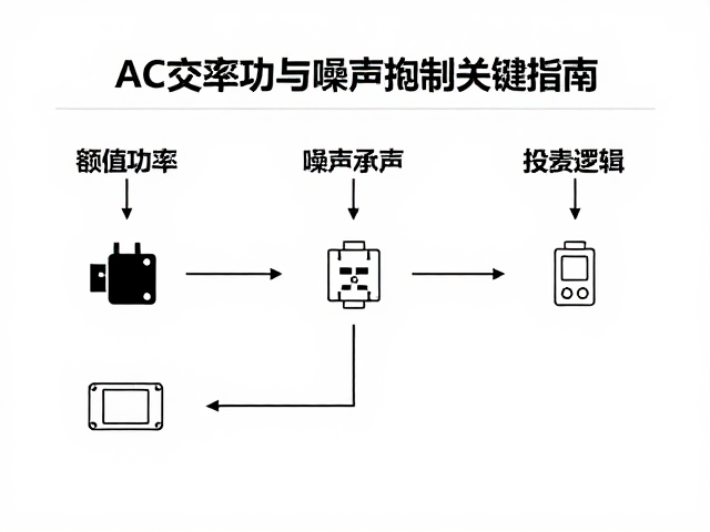AC交流输入母座选型,额定功率与噪声抑制关键指南