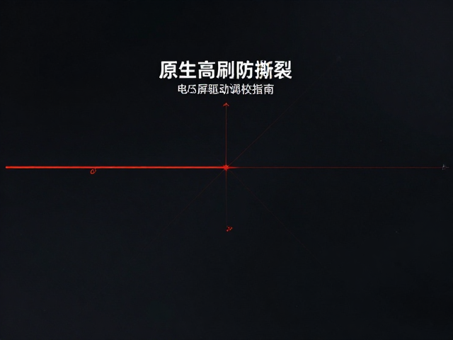 原生高刷防撕裂,FPS准星优化,电竞屏驱动调校指南