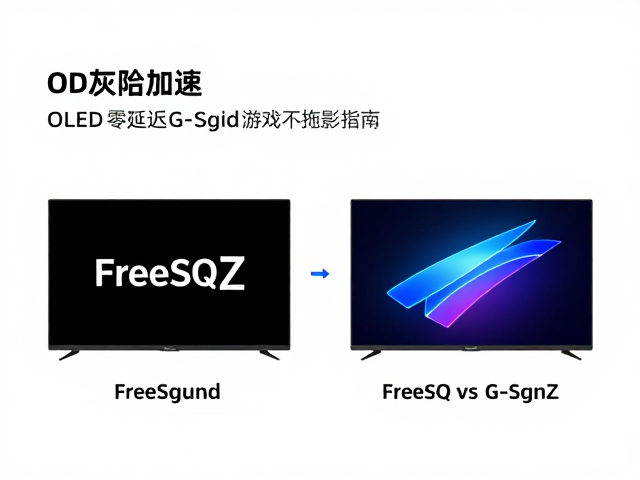 OD灰阶加速,FreeSync,OLED零延迟G-Sync游戏不拖影指南