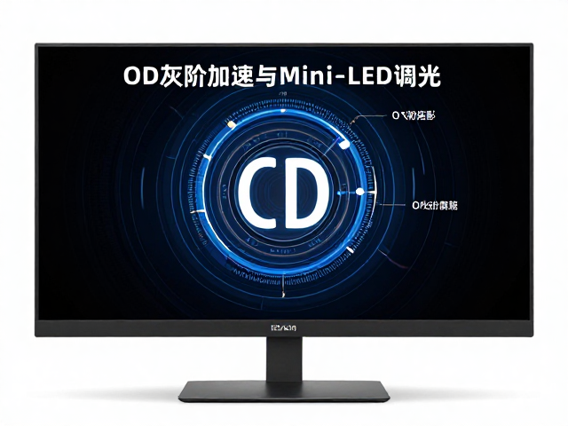 OD灰阶加速与Mini-LED调光如何消除拖影？电竞屏核心技术解析