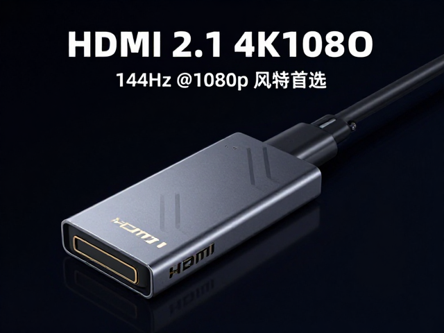 HDMI 2.1支持4K无损传输,144Hz @1080p流畅游戏首选