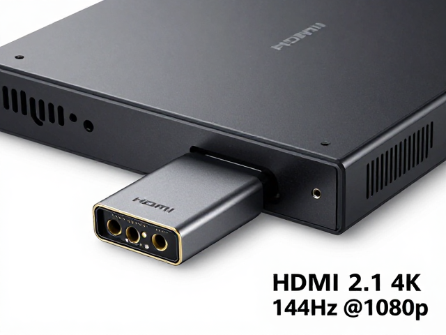 HDMI 2.1支持4K无损传输,144Hz @1080p流畅游戏首选