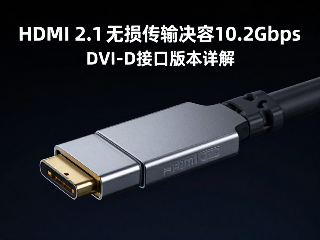 HDMI 2.1无损传输,兼容10.2Gbps DVI-D接口版本详解