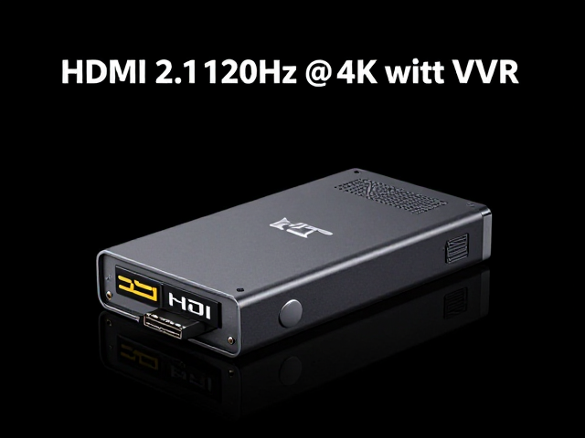 HDMI 2.1支持120Hz @ 4K与VRR,实现无损高速信号传输
