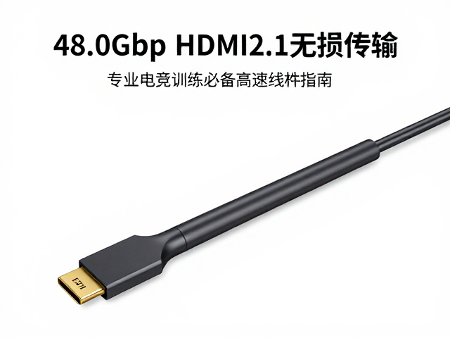 48.0Gbps HDMI2.1无损传输,专业电竞训练必备高速线材指南