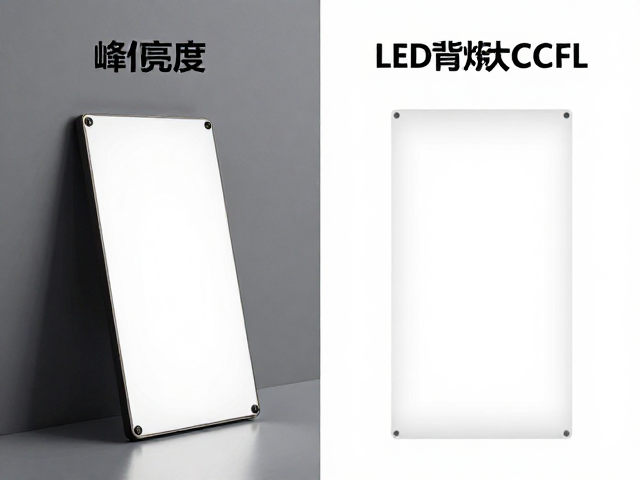 侧边式普通LED背光淘汰CCFL,峰值亮度对比与选购指南