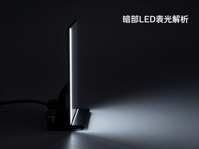 侧边式普通LED背光评测，厚度重量与暗部层次表现解析