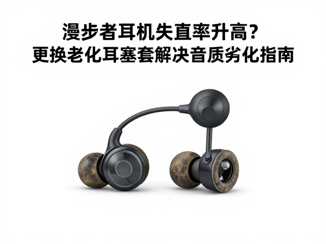 漫步者耳机失真率升高？更换老化耳塞套解决音质劣化指南