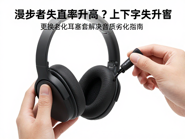 漫步者耳机失真率升高?更换老化耳塞套解决音质劣化指南