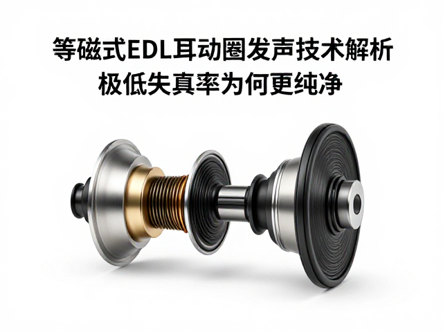 等磁式EDL耳机动圈发声技术解析，极低失真率为何更纯净？