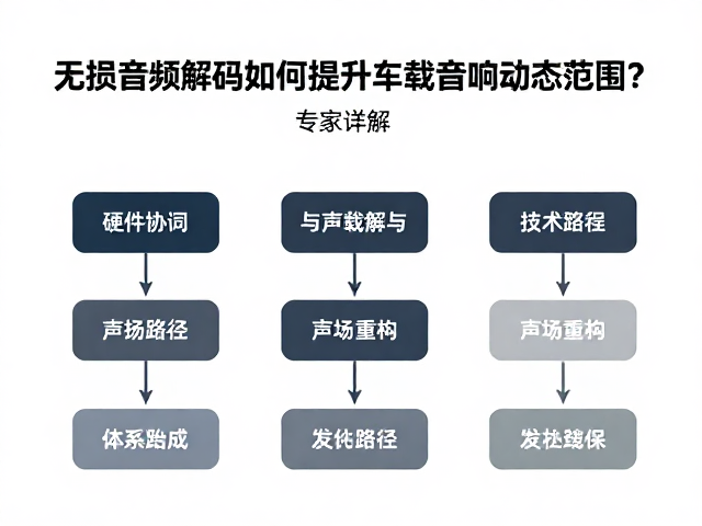 无损音频解码如何提升车载音响动态范围?专家详解