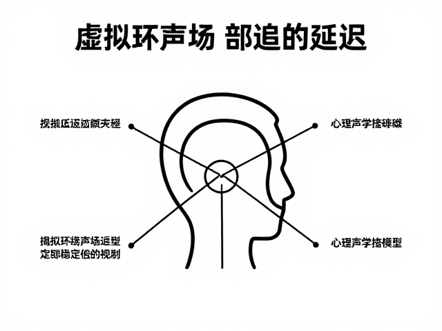 虚拟环绕声场如何依赖头部追踪延迟？揭秘心理声学掩蔽模型