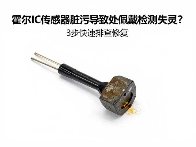 霍尔IC传感器脏污导致红外佩戴检测失灵?3步快速排查修复
