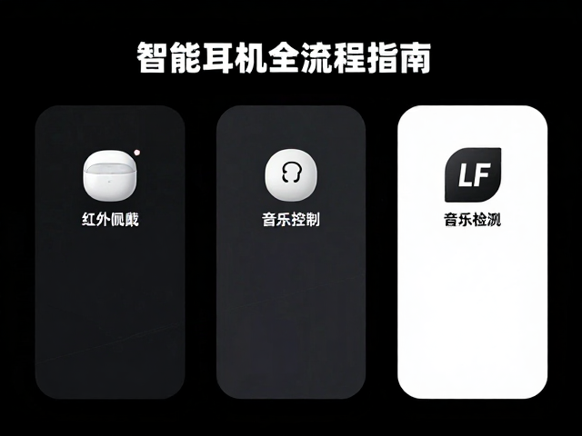 红外佩戴检测，NFC配对，音乐控制，智能耳机全流程指南