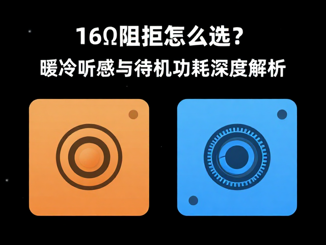 16&Omega;阻抗怎么选？暖冷听感与待机功耗深度解析