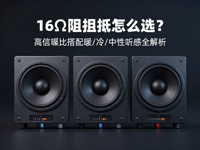 16&Omega;阻抗怎么选？高信噪比搭配暖/冷/中性听感全解析