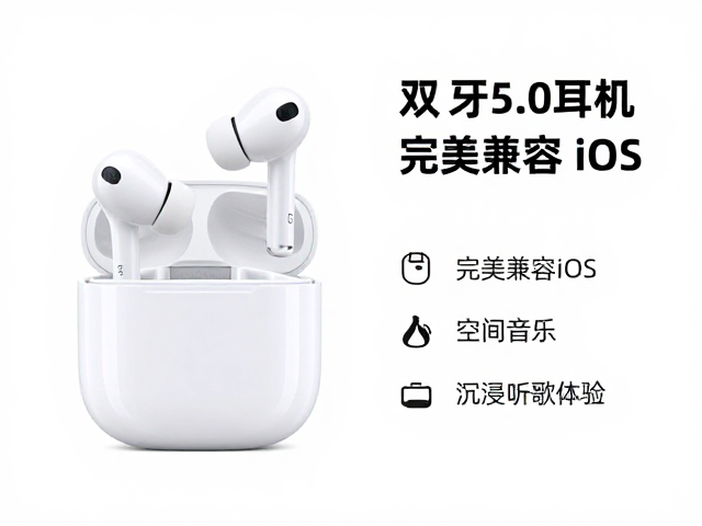 蓝牙5.0耳机推荐，完美兼容iOS，支持空间音频，沉浸听歌体验