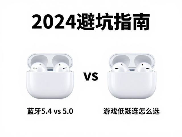 蓝牙5.4 vs 5.0，游戏低延迟怎么选？2024避坑指南